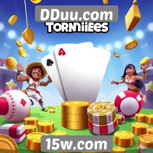 Novidade no DDuu.com com torneios online